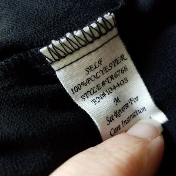 Mine Tank Top Size Medium Embroidered Ladder Back - Picture 6 of 6